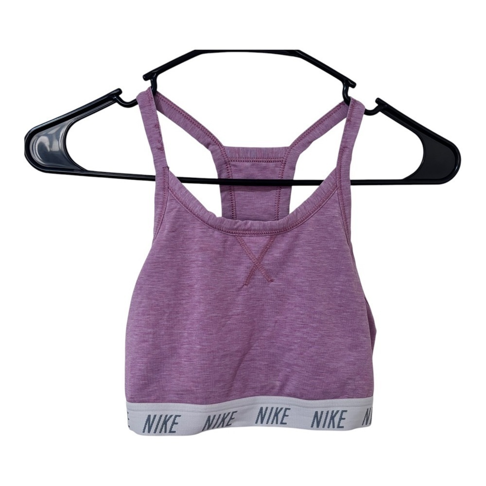 3/$15 Nike light pink  halter athletic sports bra size M